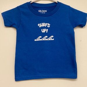 Children’s blue wave t shirt